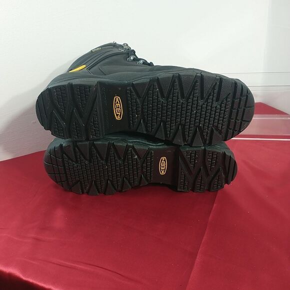 Keen Louisville Men's SZ 13 EE 6" 1011357EE Black Steel Toe Boot . - Picture 8 of 9
